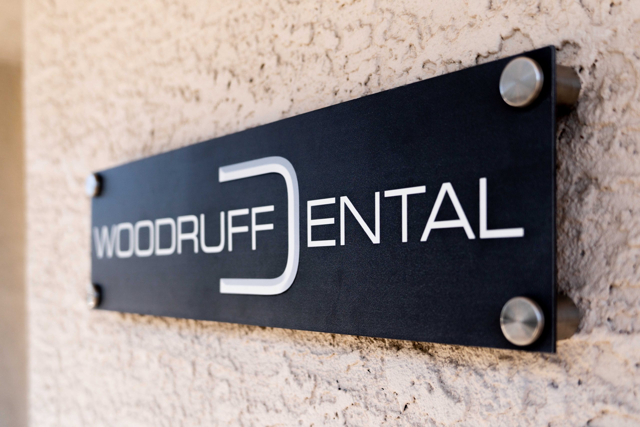 Door Signage Facing West