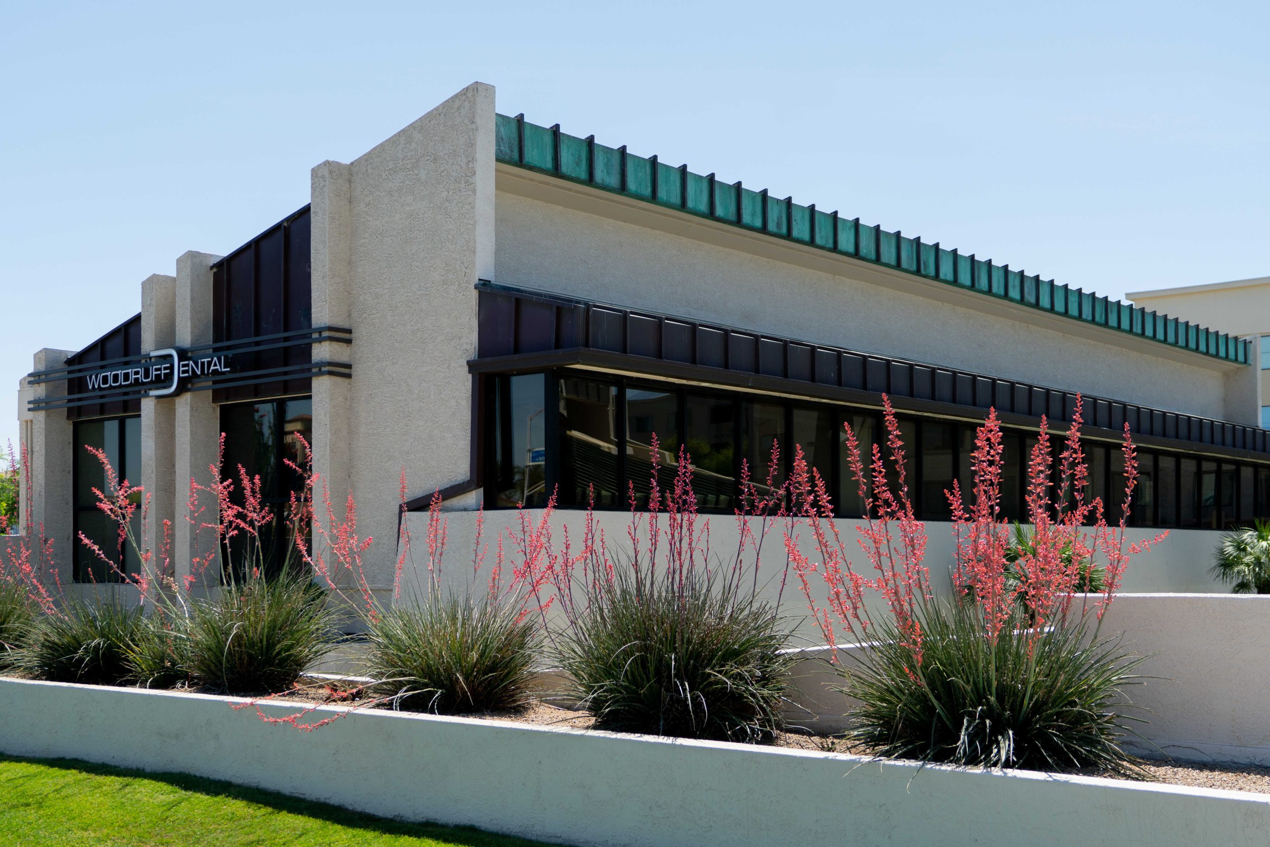 Outside Office View from Parking Lot